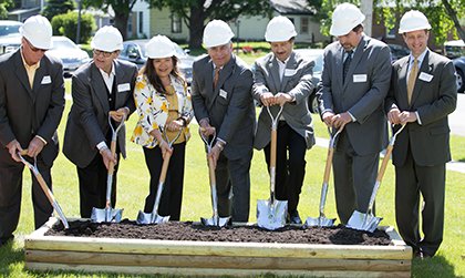 Groundbreaking Ceremony for our new expansion.